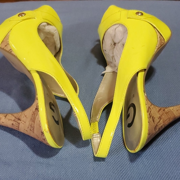 GUESS PEEP TOE SLINGBACK HIGH HEEL - Picture 6 of 10
